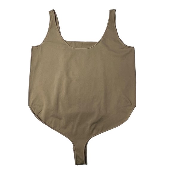 SKIMS Essential Scoop Neck Bodysuit NEW Clay Womens 4X/5X - Picture 2 of 13